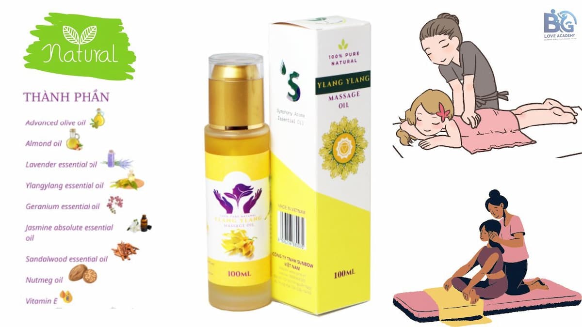 Dầu Massage YLang Việt Nam 100ml