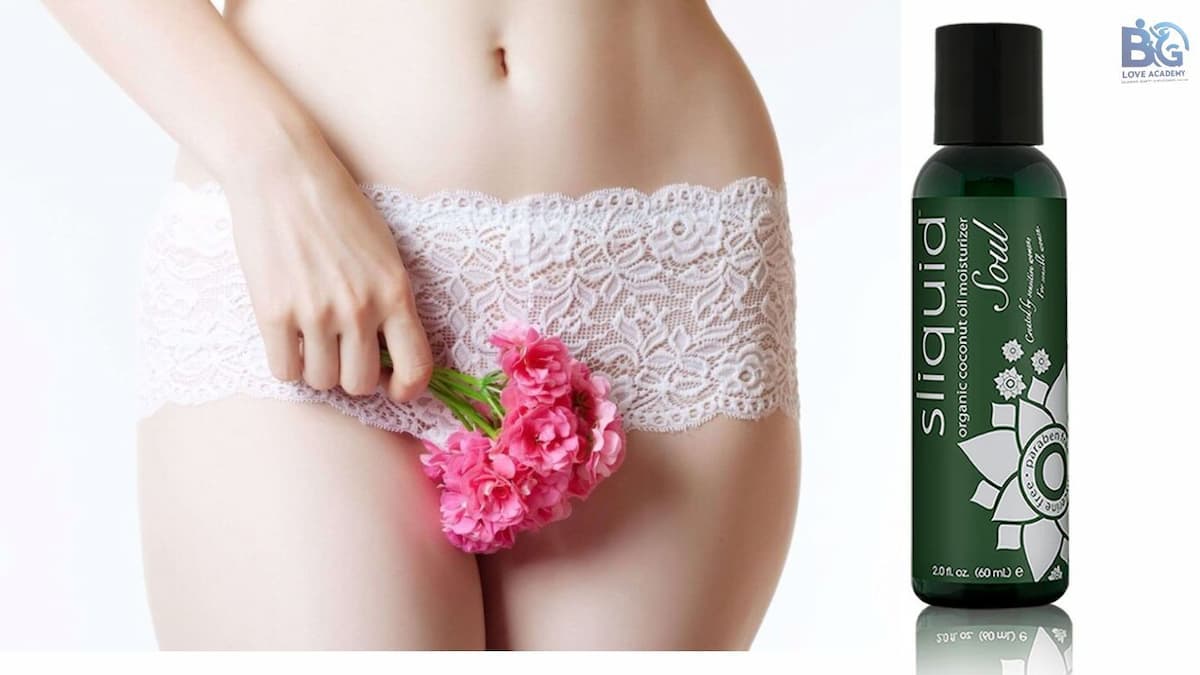 Dầu dưỡng ẩm, bôi trơn, chống viêm nhiễm vùng kín Sliquid Organic Coconut Oil Moisture Soul
