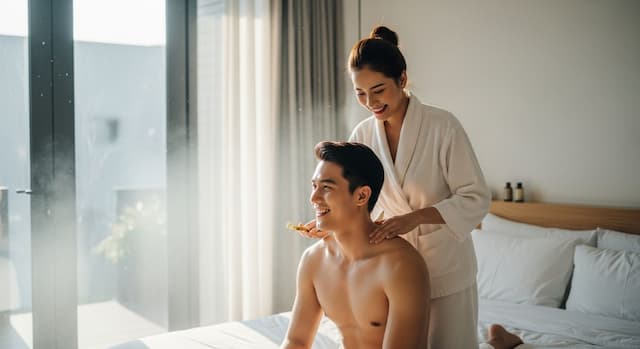 Hướng Dẫn Massage Cặp Đôi: 5 Bước Khơi Gợi Sự Thân Mật Rạng Rỡ